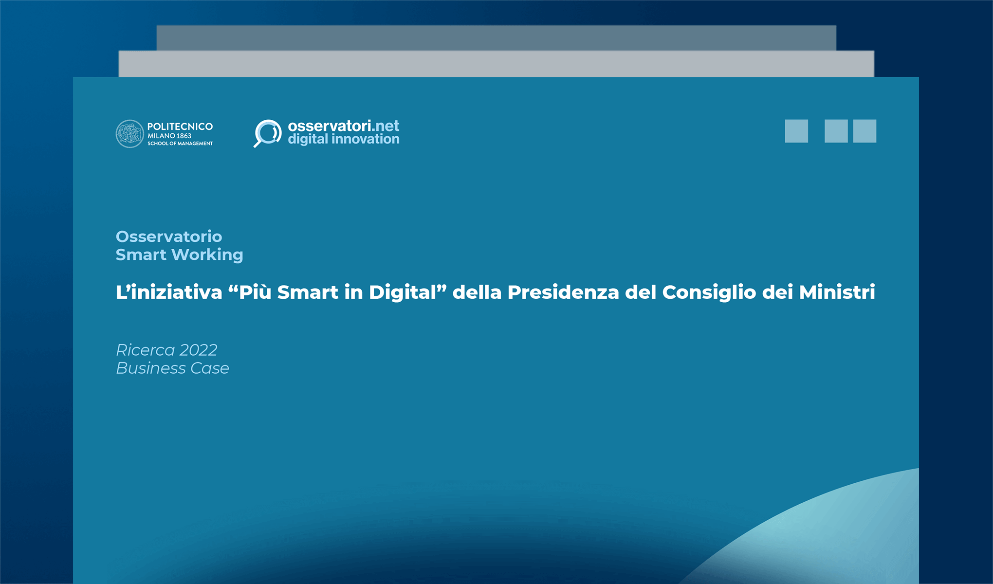 L’iniziativa “Più Smart in Digital” della Presidenza del Consiglio dei Ministri