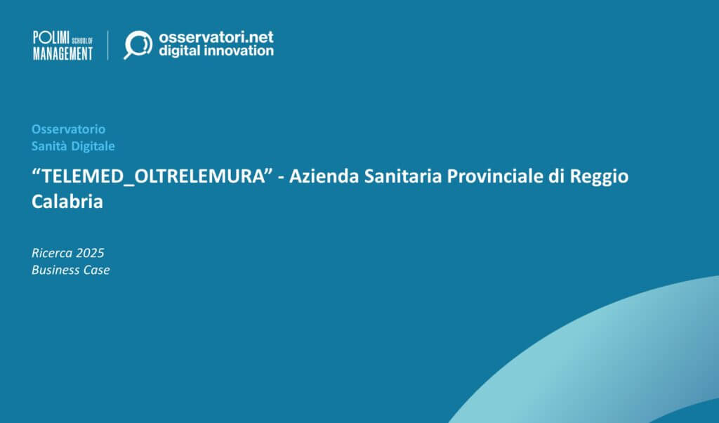 “TELEMED_OLTRELEMURA” - Azienda Sanitaria Provinciale di Reggio Calabria