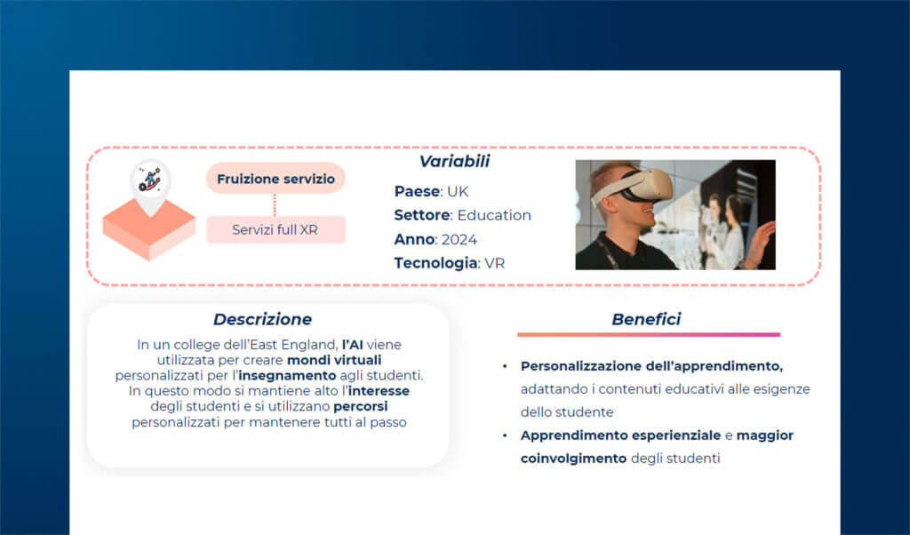 Extended Reality in azienda: use case, benefici e progetti
