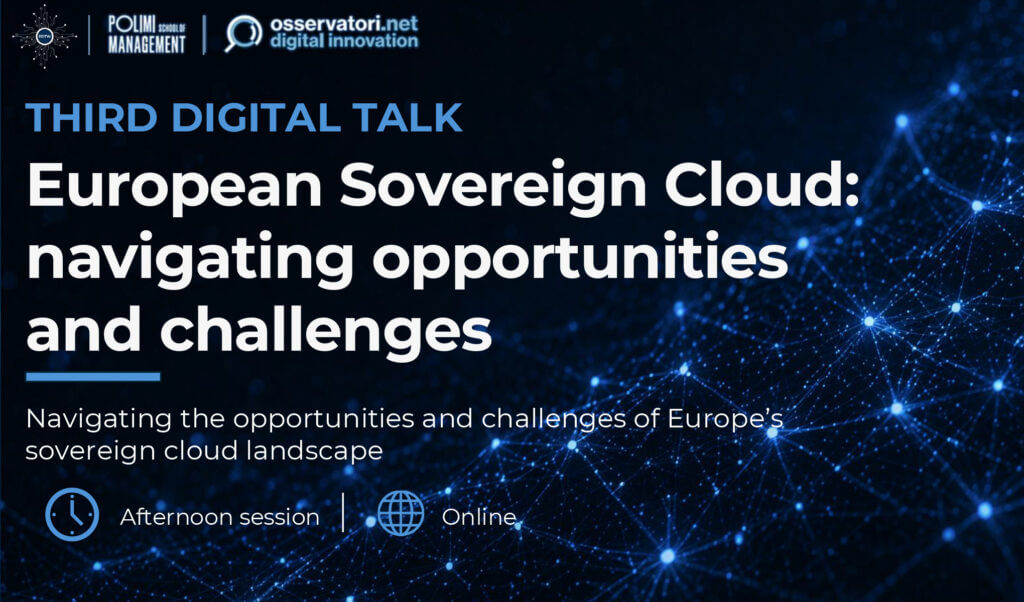 Digital Talk - European Sovereign Cloud: navigating opportunities and challenges