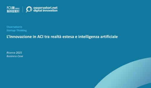 L’Innovazione in ACI tra realtà estesa e intelligenza artificiale