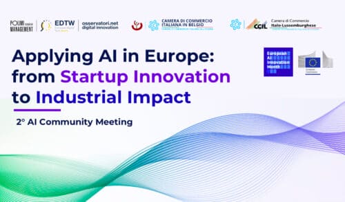Applying AI in Europe: from Startup Innovation to Industrial Impact