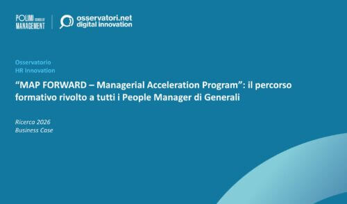 “MAP FORWARD – Managerial Acceleration Program”: il percorso formativo rivolto a tutti i People Manager di Generali